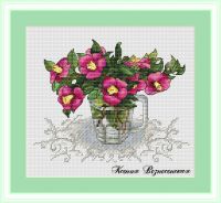 Вышивка крестом Летний букетик