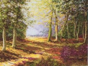 Вышивка крестом Осень золотая