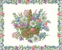 Корзина с цветами