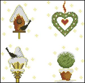 схема вышивки крестом прекрасные открытки