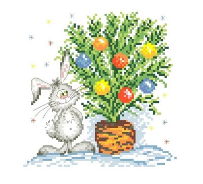 Вышивка крестом К Новому году готов!