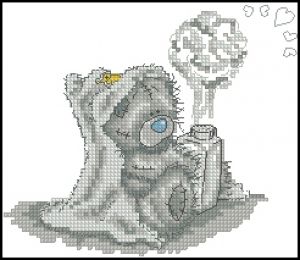 Вышивка крестом Детская пудра