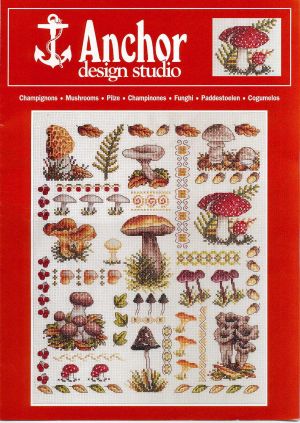 архив схем для вышивки крестом различной тематики от Анкор