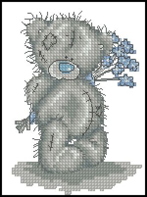 Вышивка крестом  Скажи привет!