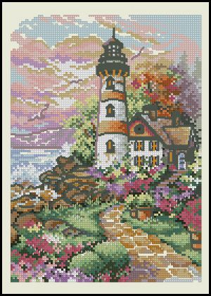 Маяк на рассвете