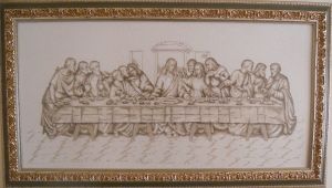 Тайная вечеря - сепия