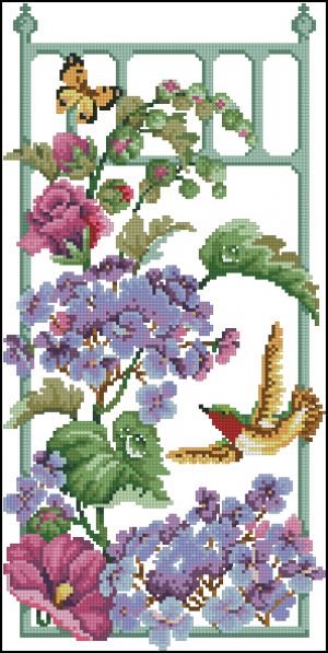 Вышивка крестом Утренняя роса ч.2