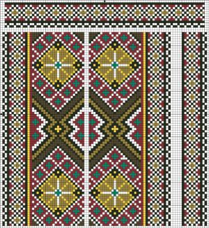 Орнамент для мужской сорочки