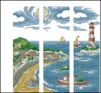 Вышивка крестом От моря к морю