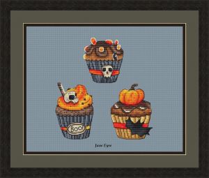 Хэллоуинские кексы