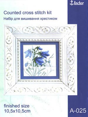 схема вышивки крестом колокольчики