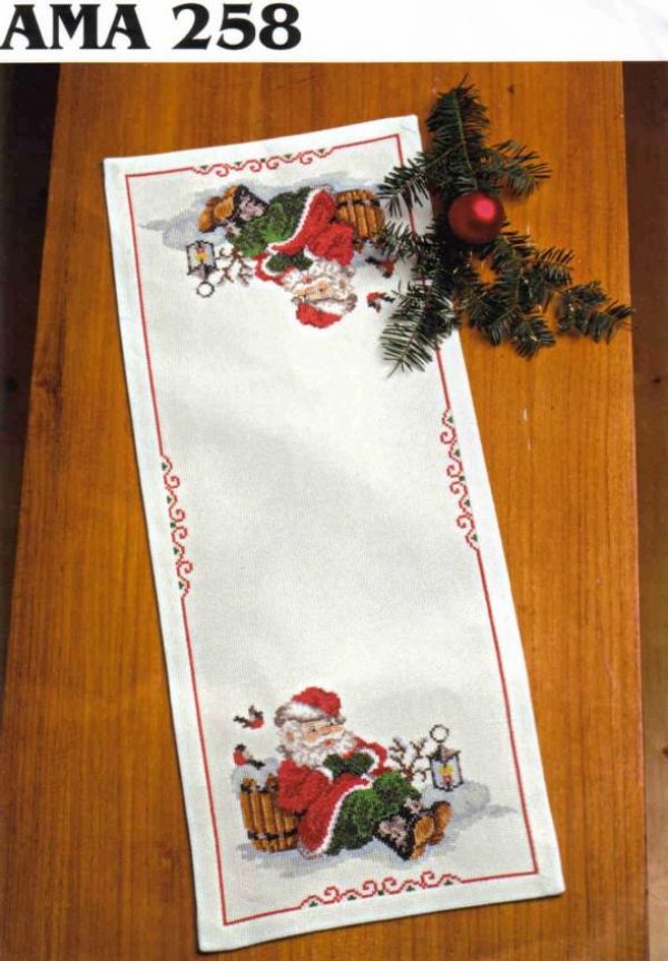 схема вышивки крестом Минутка на отдых