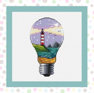 Лампа с маяком