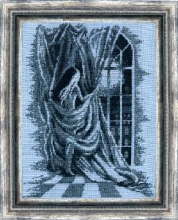 схема вышивки крестом полнолуние