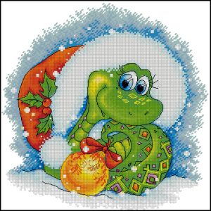 Вышивка крестом Змеиное очарование