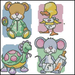 Детские мини открытки