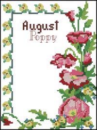 ASN8640 A Year of Flowers August