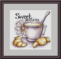 Вышивка крестом Сладкая выпечка
