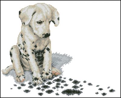 Вышивка крестом Апчхи