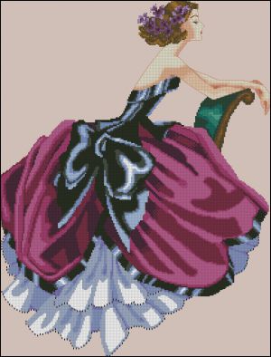 Леди в фиолетовом