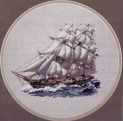 Вышивка крестом Fregate - eyes of the fleet