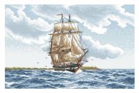 Вышивка крестом Морской рейс