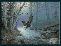 Вышивка крестом Свободный полет