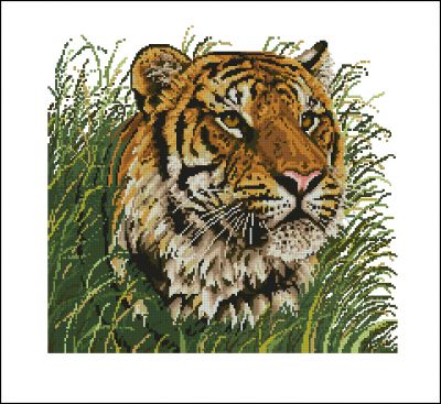 Вышивка крестом Свободная жизнь