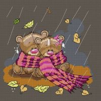 Вышивка крестом Сладкая парочка