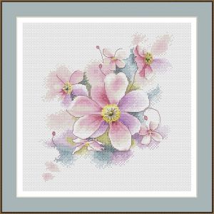 Акварельные цветы