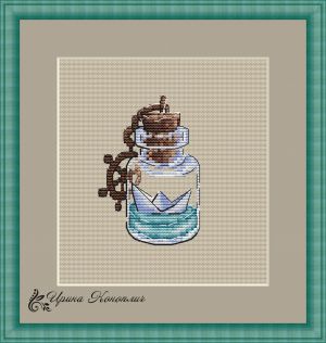 Кораблик в бутылочке