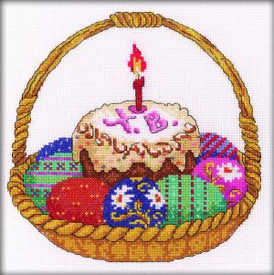 Корзинка пасхальная
