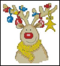 CSCard Shop50 Fun Xmas Rudolph