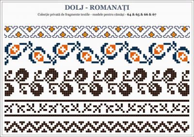 Вышивка крестом Узор 17