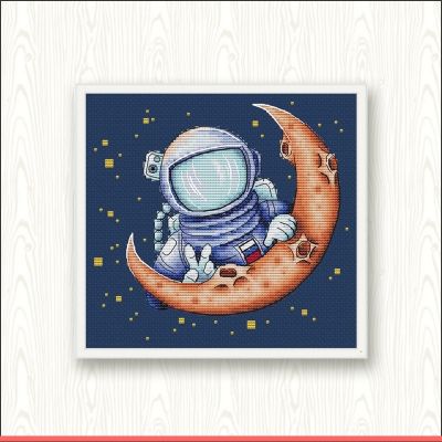Вышивка крестом Просто космос