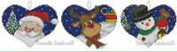 Новогодние сердечка