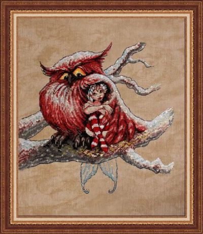 схема вышивки крестом волшебный лес от неокрафт