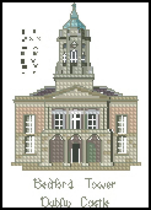 Вышивка крестом Ирландия - Бедфордская башня