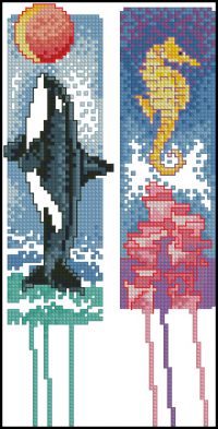 Закладки Морские мотивы