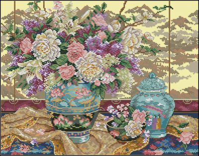 Вышивка крестом Восточный шарм