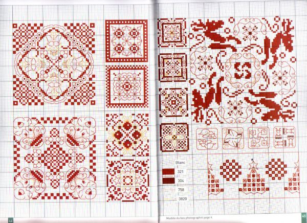 Вышивка крестом Мотивы для бикорню8