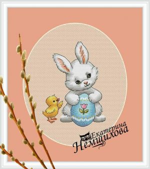 Зайка пасхальный