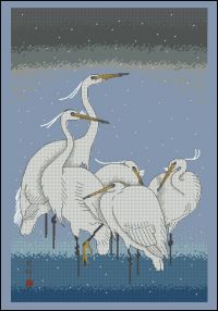 Anchor Maia 5678000-01128 Herons in Snow