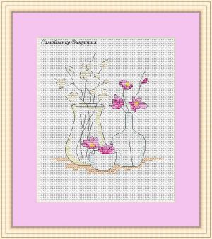 Цветы в вазах