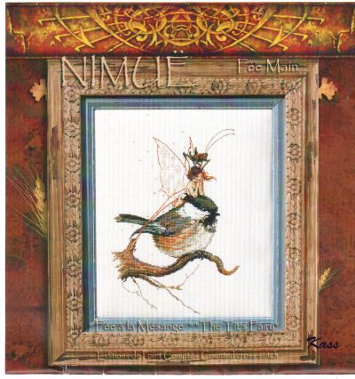 Вышивка крестом Фея птиц