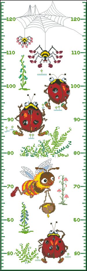 Ростомер с жучками-паучками