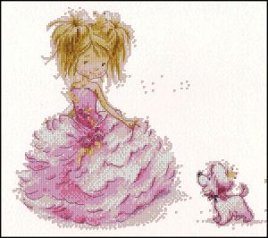 Девочка в розовом