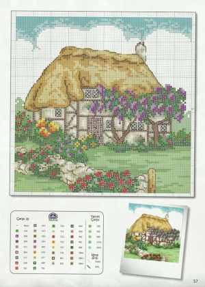 Летний английский домик