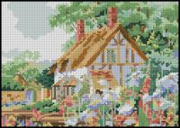 Домик с садом