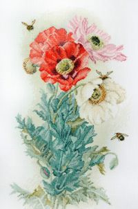 Вышивка крестом Цветок ангелов